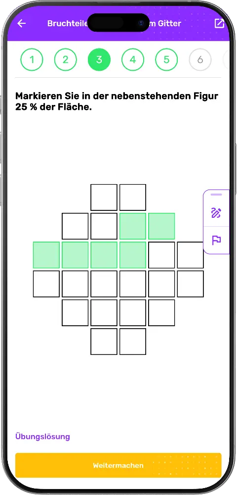 MatheApp Abschluss Training – interaktive Mathe-Übungsaufgabe zur MSA-Vorbereitung