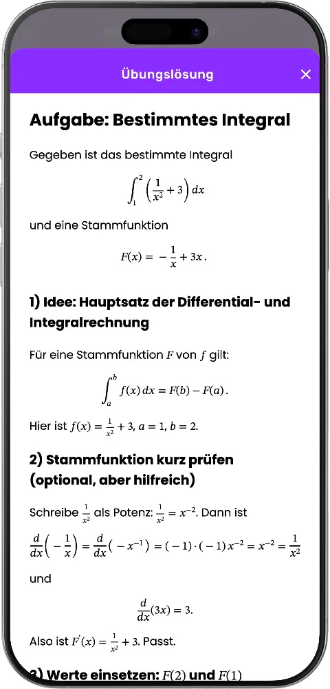 MatheApp Feature